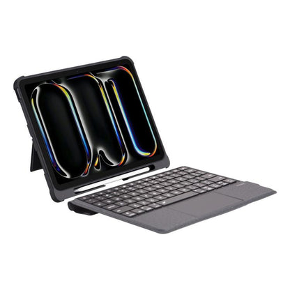 For iPad Air 13 2024 Magnetized Separation Of The Wonderful Control Keyboard Four Corners Of The Drop-Proof PU Protective Case - For iPad Air by buy2fix | Online Shopping UK | buy2fix