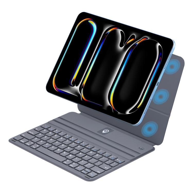 For iPad 2025 Magnetic Keyboard Slim Protective Case - Universal by buy2fix | Online Shopping UK | buy2fix