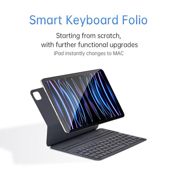 For iPad Pro 13 2024 Magnetic Keyboard Slim Protective Case - For iPad Pro by buy2fix | Online Shopping UK | buy2fix