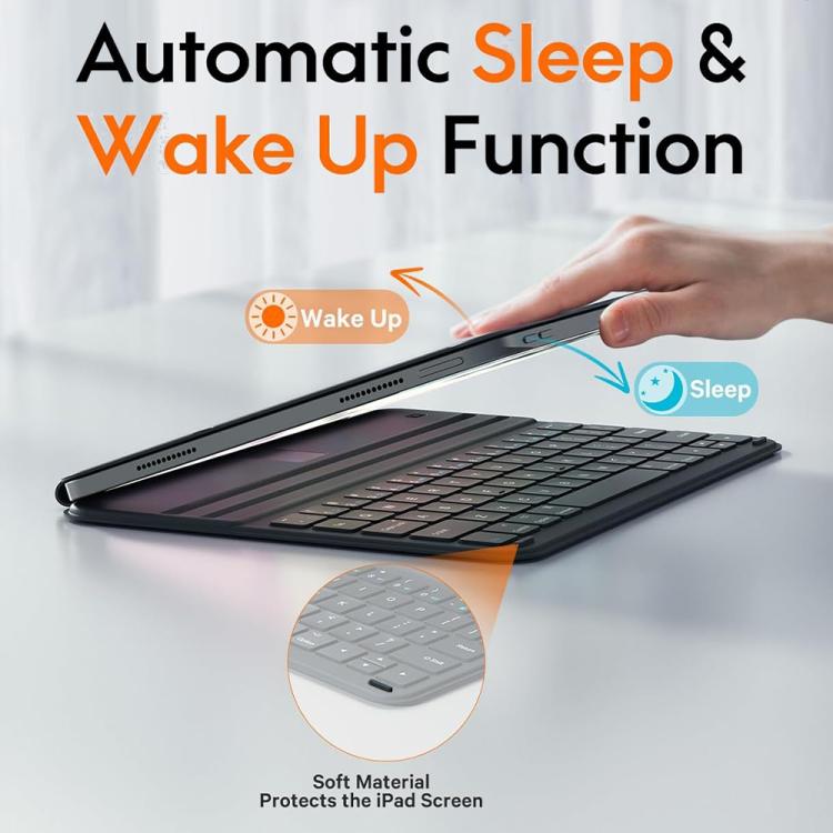 For iPad Air 2022 / 2020 10.9 Magnetic Keyboard Slim Protective Case - For iPad Air by buy2fix | Online Shopping UK | buy2fix