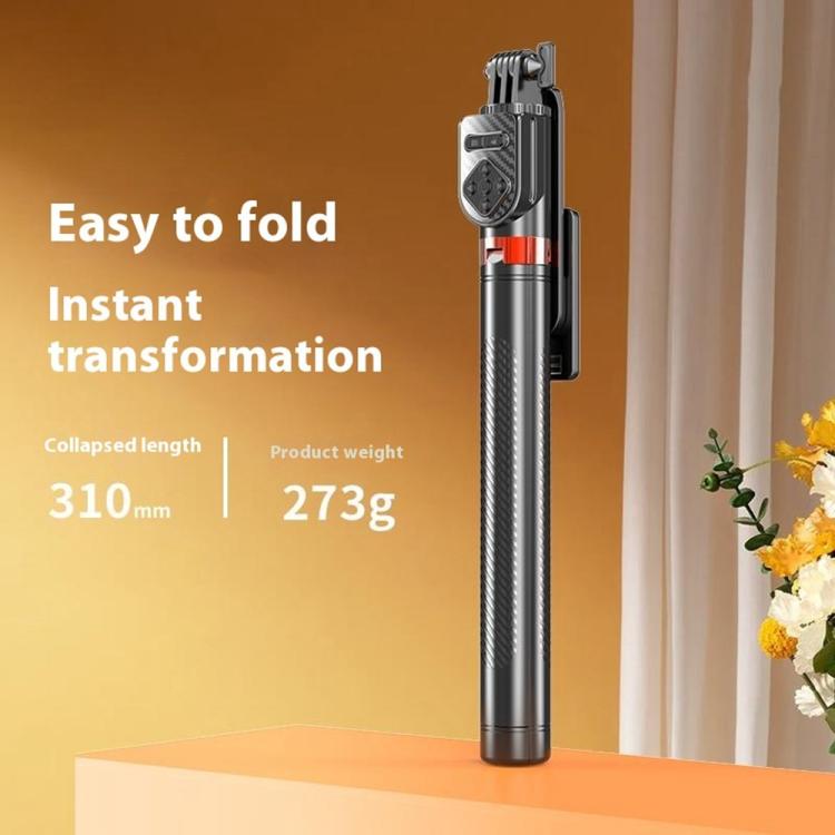 P100TK For Outdoor Photography Selfie Stick 360 Degree Rotation Anti Shake Phone Tripod Stand - Tripods by buy2fix | Online Shopping UK | buy2fix