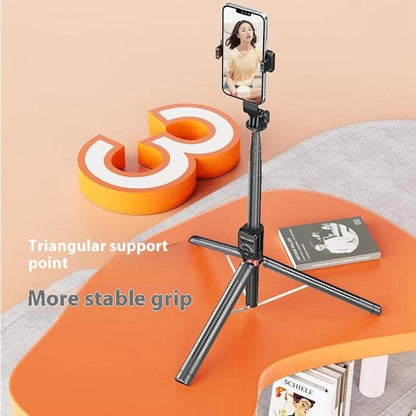 P100TK For Outdoor Photography Selfie Stick 360 Degree Rotation Anti Shake Phone Tripod Stand - Tripods by buy2fix | Online Shopping UK | buy2fix