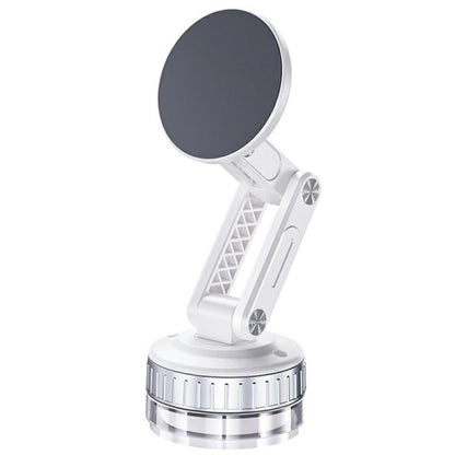 X51 Foldable Magnetic Cellphone Holder Car Dashboard Suction Cup Navigation Phone Holder(White) - Universal Car Holders by buy2fix | Online Shopping UK | buy2fix