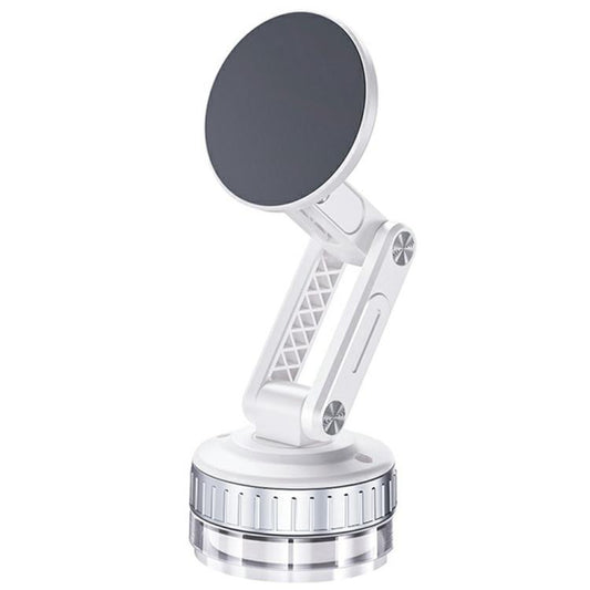 X51 Foldable Magnetic Cellphone Holder Car Dashboard Suction Cup Navigation Phone Holder(White) - Universal Car Holders by buy2fix | Online Shopping UK | buy2fix