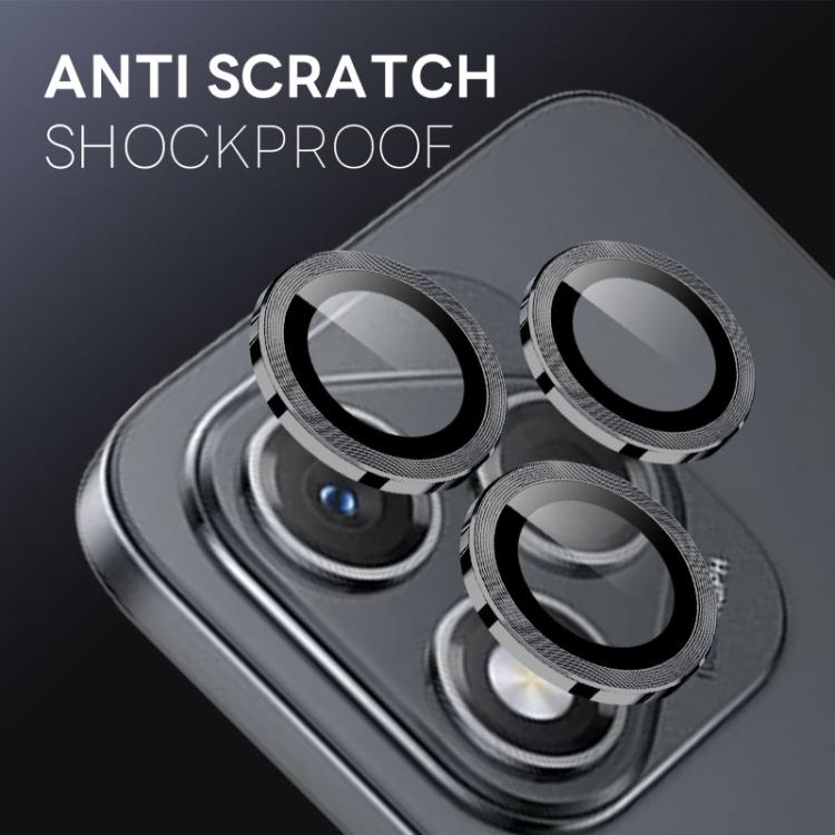 For Honor 400 Lite Global NORTHJO Camera Lens Protector CD Metal Ring Tempered Glass Film(Black) - Honor Tempered Glass by NORTHJO | Online Shopping UK | buy2fix