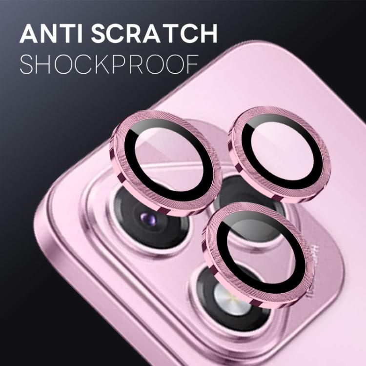 For Honor 400 Lite Global NORTHJO Camera Lens Protector CD Metal Ring Tempered Glass Film(Pink) - Honor Tempered Glass by NORTHJO | Online Shopping UK | buy2fix