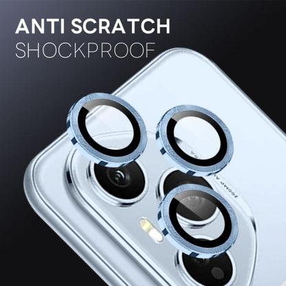 For Honor 400 Pro Global 160.8mm NORTHJO Camera Lens Protector CD Metal Ring Tempered Glass Film(Blue) - Honor Tempered Glass by NORTHJO | Online Shopping UK | buy2fix