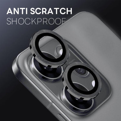 For OPPO Reno14 Global NORTHJO Camera Lens Protector CD Metal Ring Tempered Glass Film(Black) - OPPO Tempered Glass by NORTHJO | Online Shopping UK | buy2fix