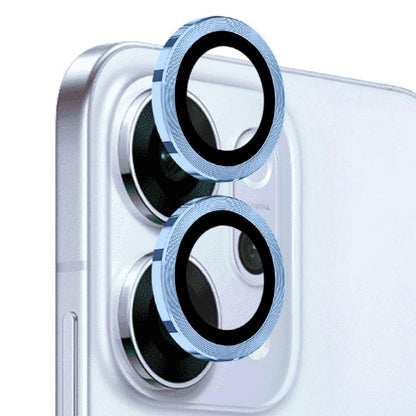 For OPPO Reno14 Global NORTHJO Camera Lens Protector CD Metal Ring Tempered Glass Film(Blue) - OPPO Tempered Glass by NORTHJO | Online Shopping UK | buy2fix