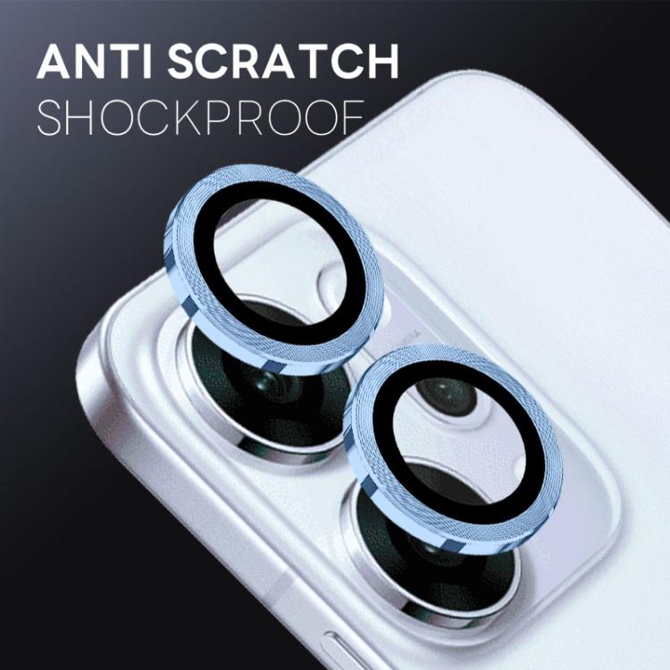 For OPPO Reno14 Global NORTHJO Camera Lens Protector CD Metal Ring Tempered Glass Film(Blue) - OPPO Tempered Glass by NORTHJO | Online Shopping UK | buy2fix