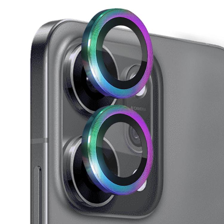For OPPO Reno14 Global NORTHJO Camera Lens Protector CD Metal Ring Tempered Glass Film(Colorful) - OPPO Tempered Glass by NORTHJO | Online Shopping UK | buy2fix