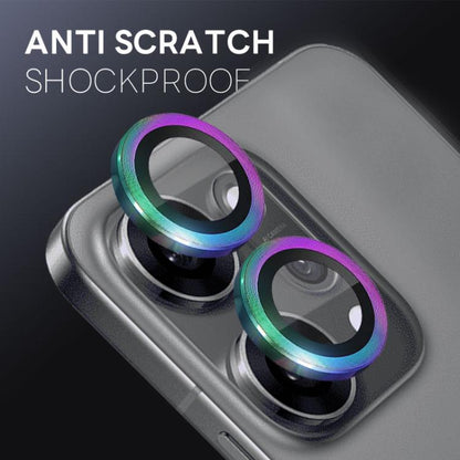 For OPPO Reno14 Global NORTHJO Camera Lens Protector CD Metal Ring Tempered Glass Film(Colorful) - OPPO Tempered Glass by NORTHJO | Online Shopping UK | buy2fix