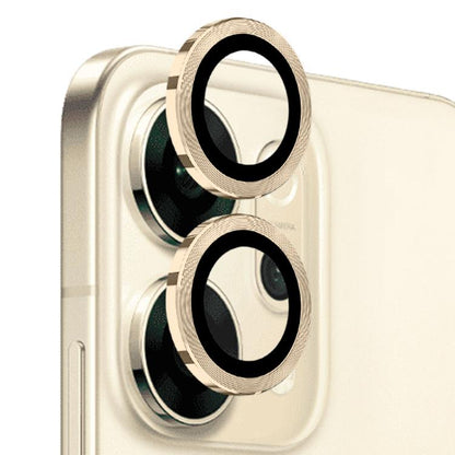 For OPPO Reno14 Global NORTHJO Camera Lens Protector CD Metal Ring Tempered Glass Film(Gold) - OPPO Tempered Glass by NORTHJO | Online Shopping UK | buy2fix