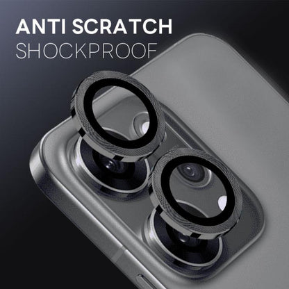 For OPPO Reno14 Pro Global NORTHJO Camera Lens Protector CD Metal Ring Tempered Glass Film(Black) - OPPO Tempered Glass by NORTHJO | Online Shopping UK | buy2fix