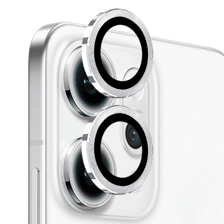 For OPPO Reno14 Pro Global NORTHJO Camera Lens Protector CD Metal Ring Tempered Glass Film(Silver) - OPPO Tempered Glass by NORTHJO | Online Shopping UK | buy2fix