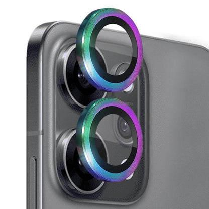 For OPPO Reno14 Pro Global NORTHJO Camera Lens Protector CD Metal Ring Tempered Glass Film(Colorful) - OPPO Tempered Glass by NORTHJO | Online Shopping UK | buy2fix