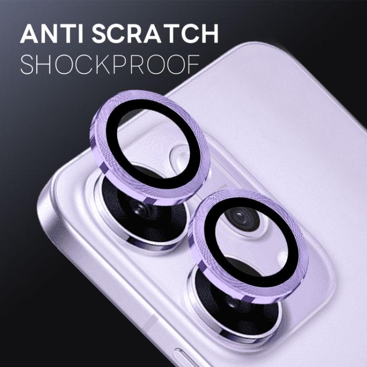 For OPPO Reno14 Pro Global NORTHJO Camera Lens Protector CD Metal Ring Tempered Glass Film(Purple) - OPPO Tempered Glass by NORTHJO | Online Shopping UK | buy2fix