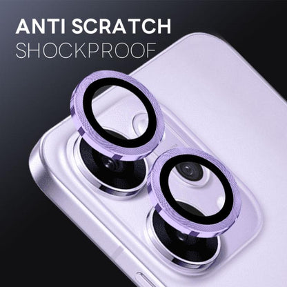 For OPPO Reno14 Pro Global NORTHJO Camera Lens Protector CD Metal Ring Tempered Glass Film(Purple) - OPPO Tempered Glass by NORTHJO | Online Shopping UK | buy2fix