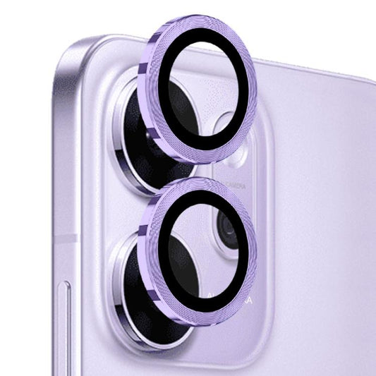 For OPPO Reno14 F 5G NORTHJO Camera Lens Protector CD Metal Ring Tempered Glass Film(Purple) - Reno14 F Tempered Glass by NORTHJO | Online Shopping UK | buy2fix