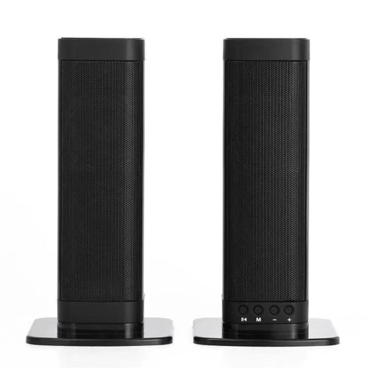 BKS-33 5.0 TV Home Wireless Soundbar, Support TF, Removable and Splice, 3D Stereo Effect - Desktop Speaker by buy2fix | Online Shopping UK | buy2fix
