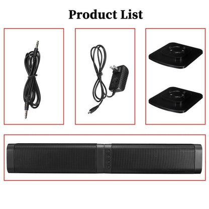 BKS-33 5.0 TV Home Wireless Soundbar, Support TF, Removable and Splice, 3D Stereo Effect - Desktop Speaker by buy2fix | Online Shopping UK | buy2fix
