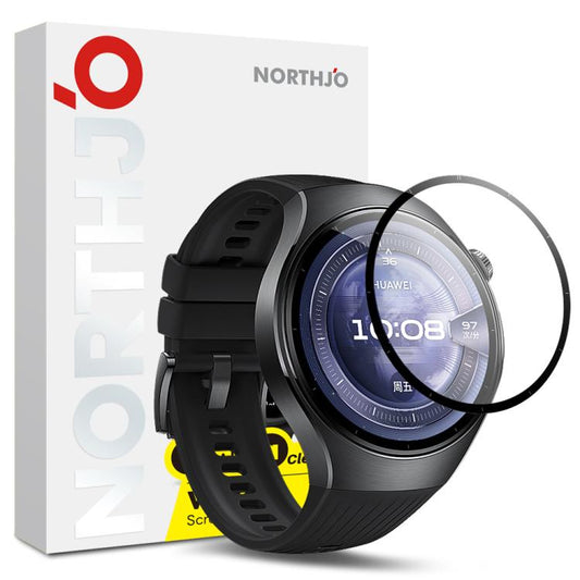 For Huawei Watch 5 46mm NORTHJO Watch Screen Protector PMMA Anti Scratch HD Screen Film - Screen Protector by NORTHJO | Online Shopping UK | buy2fix