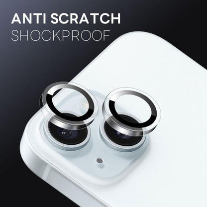 For iPhone 15 / 15 Plus NORTHJO Camera Lens Protector Clear Ring Tempered Glass Film(Clear) - iPhone 15 Plus Tempered Glass by NORTHJO | Online Shopping UK | buy2fix