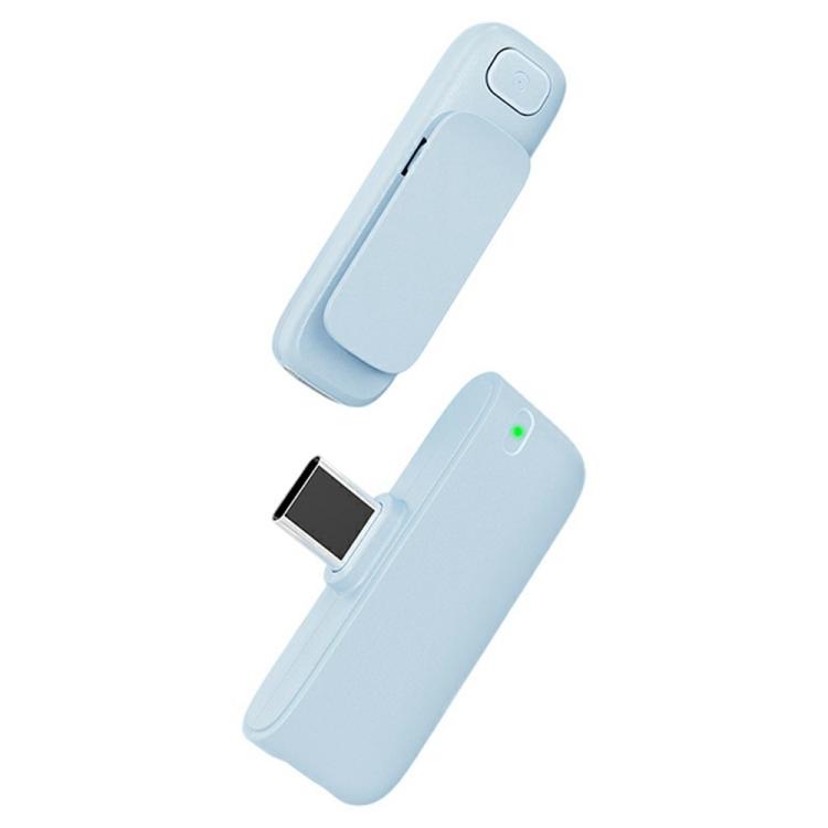 M6 Wireless Microphone AI Noise Reduction Live Streaming Mic(Blue) - Microphone by buy2fix | Online Shopping UK | buy2fix