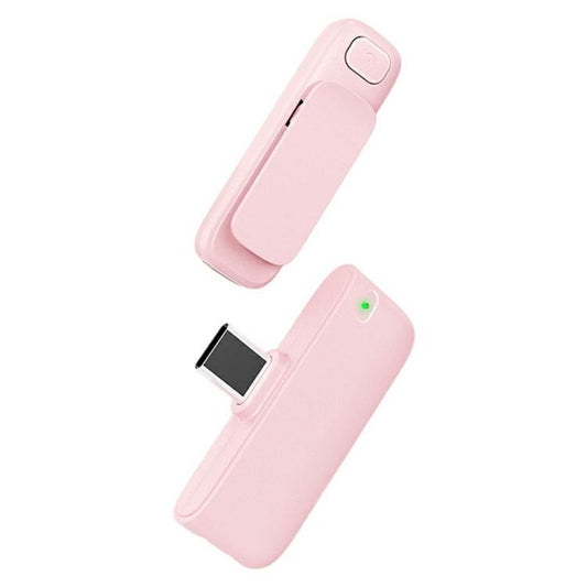 M6 Wireless Microphone AI Noise Reduction Live Streaming Mic(Pink) - Microphone by buy2fix | Online Shopping UK | buy2fix