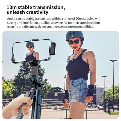 M6 Wireless Microphone AI Noise Reduction Live Streaming Mic(White) - Microphone by buy2fix | Online Shopping UK | buy2fix