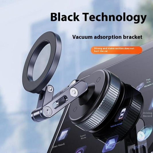 X53 Vacuum Suction Cup 360 Rotation Foldable Cellphone Bracket Magnetic Car Dashboard Phone Holder - Universal Car Holders by buy2fix | Online Shopping UK | buy2fix