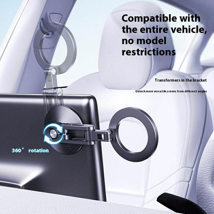 Z18 360 Rotation Anti Shake Magnetic Cellphone Holder Aluminum Alloy Car Phone Holder - Universal Car Holders by buy2fix | Online Shopping UK | buy2fix