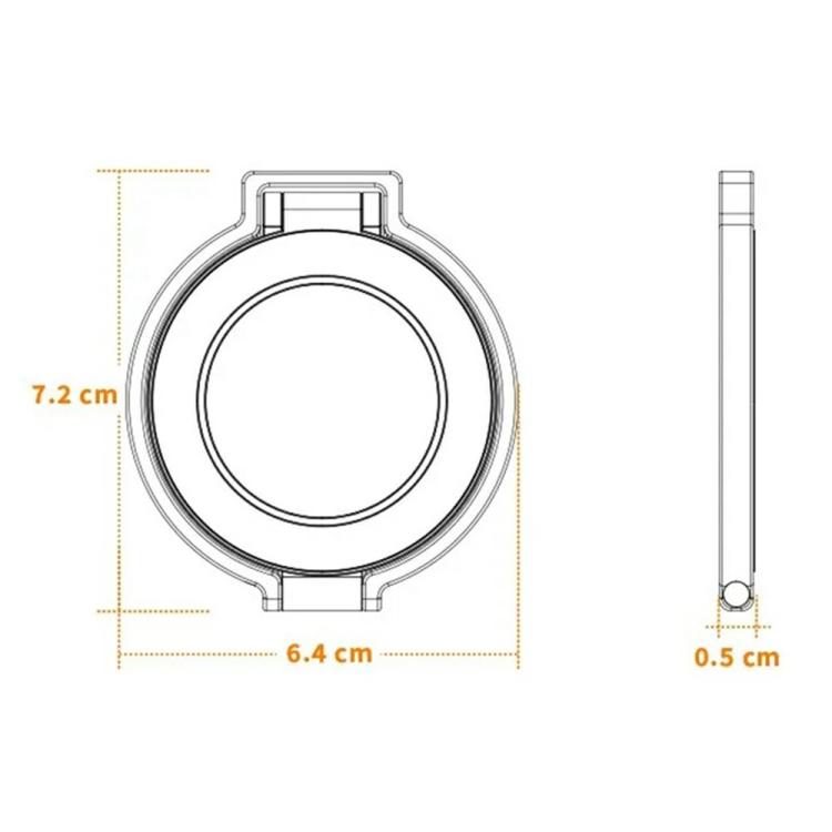 T15 Foldable Magnetic Aluminum Alloy Phone Ring Holder - Ring Holder by buy2fix | Online Shopping UK | buy2fix