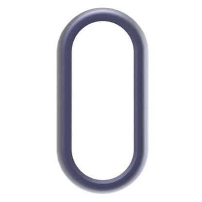 For Xiaomi Mi Band 8 / 9 Ceramic / 10 Ceramic Half Coverage Hollow PC Watch Protective Cover(Midnight Blue) - Watch Cases by buy2fix | Online Shopping UK | buy2fix