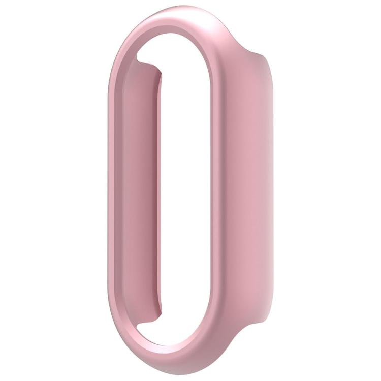 For Xiaomi Mi Band 8 / 9 Ceramic / 10 Ceramic Half Coverage Hollow PC Watch Protective Cover(Rose Pink) - Watch Cases by buy2fix | Online Shopping UK | buy2fix