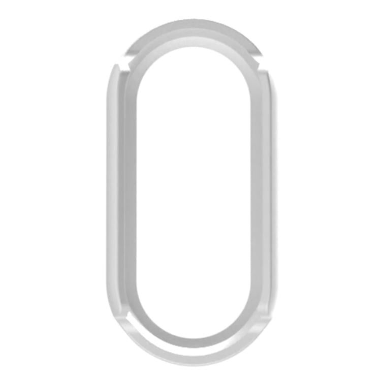 For Xiaomi Smart Band 9 / 9 NFC Half Coverage Hollow PC Watch Protective Cover(Silver) - Watch Cases by buy2fix | Online Shopping UK | buy2fix