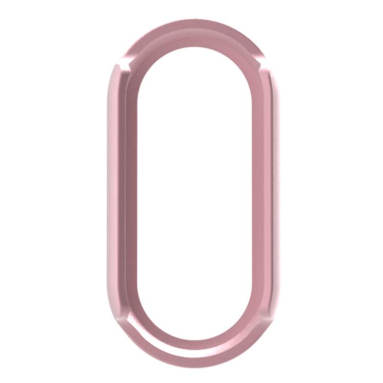 For Xiaomi Smart Band 9 / 9 NFC Half Coverage Hollow PC Watch Protective Cover(Rose Pink) - Watch Cases by buy2fix | Online Shopping UK | buy2fix