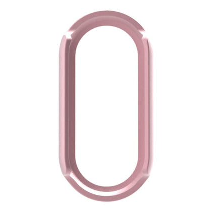 For Xiaomi Smart Band 9 / 9 NFC Half Coverage Hollow PC Watch Protective Cover(Rose Pink) - Watch Cases by buy2fix | Online Shopping UK | buy2fix