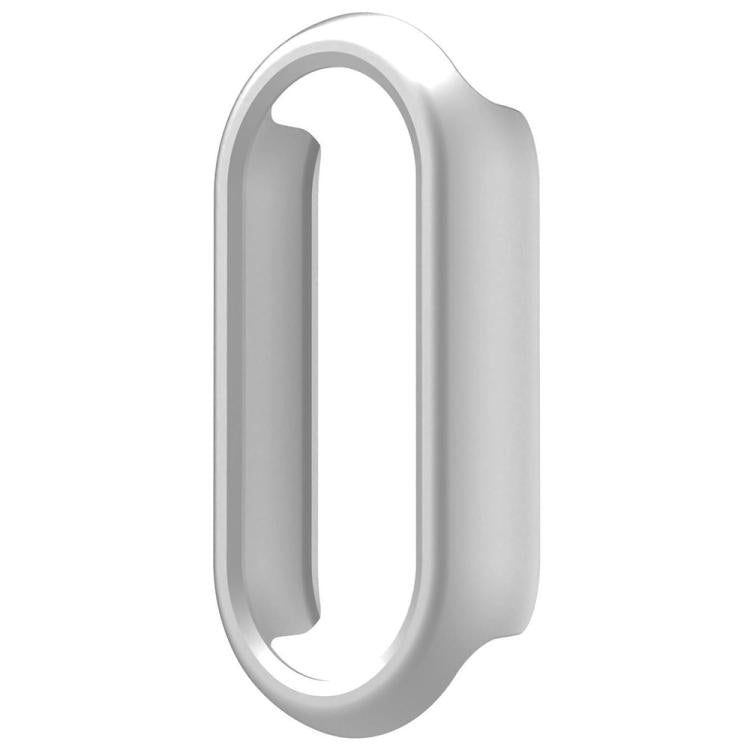 For Xiaomi Smart Band 10 / 10 NFC Half Coverage Hollow PC Watch Protective Cover(Silver) - Watch Cases by buy2fix | Online Shopping UK | buy2fix