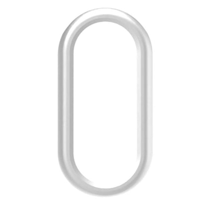 For Xiaomi Smart Band 10 / 10 NFC Half Coverage Hollow PC Watch Protective Cover(Silver) - Watch Cases by buy2fix | Online Shopping UK | buy2fix