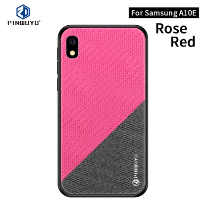PINWUYO Honors Series Shockproof PC + TPU Protective Case  for Galaxy A10e(Red) - Galaxy Phone Cases by PINWUYO | Online Shopping UK | buy2fix