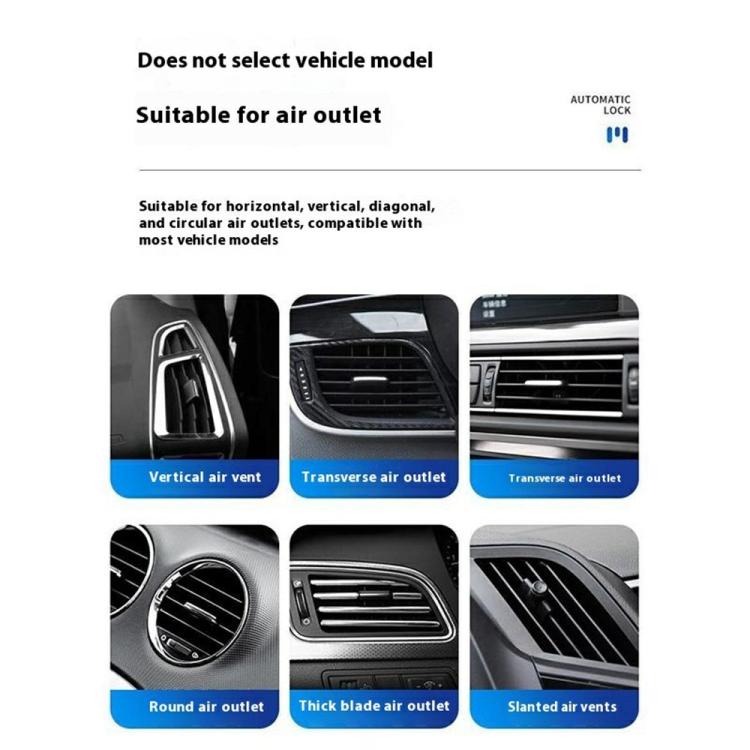 CH22 Air Vent 360-Degree Rotation Cellphone Holder Magnetic Car Phone Mount - Universal Car Holders by buy2fix | Online Shopping UK | buy2fix