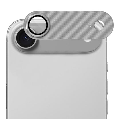For iPhone 17 Air ENKAY CD Texture Aluminium Alloy Tempered Glass Lens Cover Film(Grey) - iPhone 17 Air Tempered Glass by ENKAY | Online Shopping UK | buy2fix