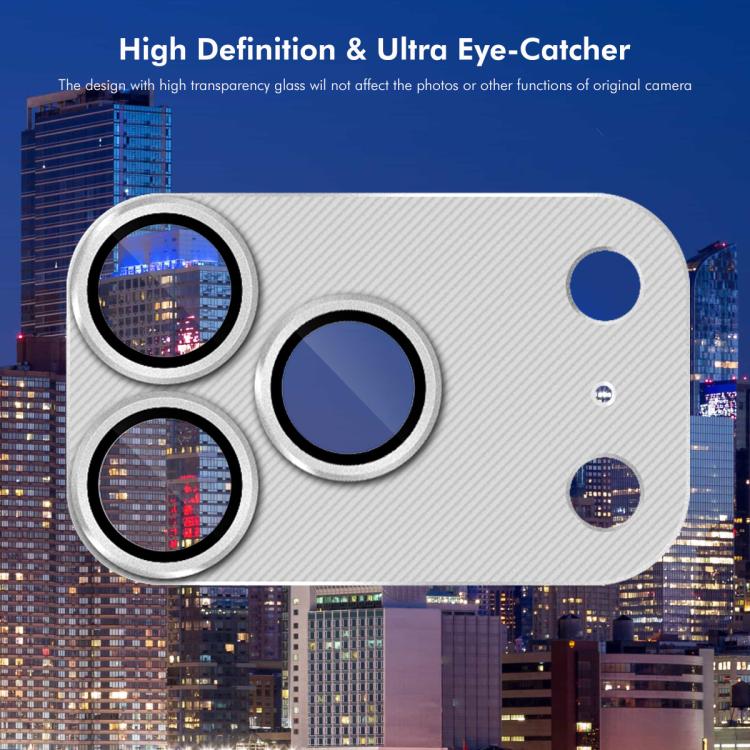 For iPhone 17 Pro ENKAY CD Texture Aluminium Alloy Tempered Glass Lens Cover Film(Blue) - iPhone 17 Pro Tempered Glass by ENKAY | Online Shopping UK | buy2fix