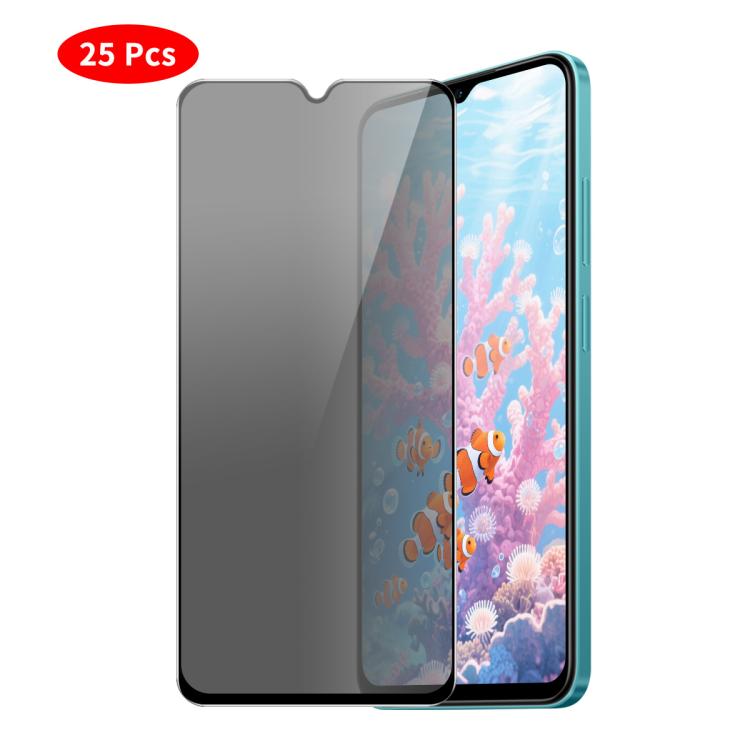 For Samsung Galaxy A17 5G JUNSUNMAY 25pcs Silk Print Full Coverage Privacy Tempered Glass Film - Galaxy Tempered Glass by JUNSUNMAY | Online Shopping UK | buy2fix