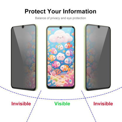 For Redmi 14C JUNSUNMAY 25pcs Silk Print Full Coverage Privacy Tempered Glass Film - 14C Tempered Glass by JUNSUNMAY | Online Shopping UK | buy2fix