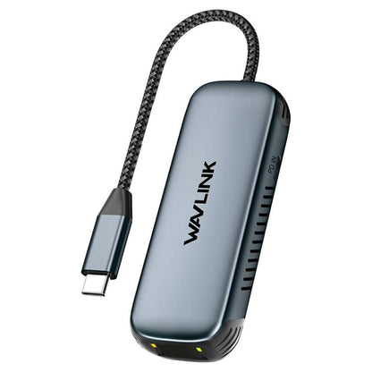 WAVLINK NWU330GD Support 95W PD Output USB-C to RJ45 2.5Gbps Network Converter - USB Network Adapter by WAVLINK | Online Shopping UK | buy2fix