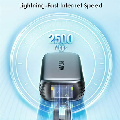 WAVLINK NWU330GD Support 95W PD Output USB-C to RJ45 2.5Gbps Network Converter - USB Network Adapter by WAVLINK | Online Shopping UK | buy2fix