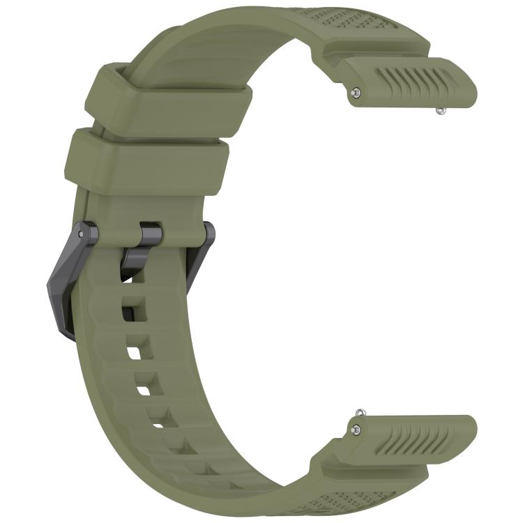 For Garmin Venu X1 Armor Silicone Watch Band(Jungle Green) - Watch Bands by buy2fix | Online Shopping UK | buy2fix