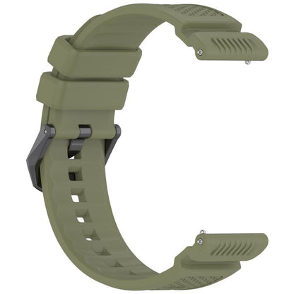 For Garmin Venu X1 Armor Silicone Watch Band(Jungle Green) - Watch Bands by buy2fix | Online Shopping UK | buy2fix